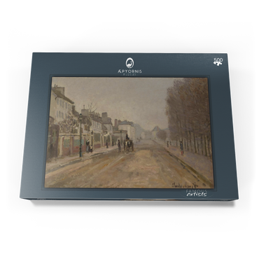 Boulevard Héloise, Argenteuil (1872) by Claude Monet 500 Puzzle Schachtel Ansicht3