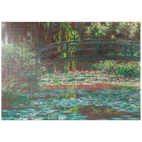 puzzleplate Water Lily Pond (1900) by Claude Monet 1000 Puzzle
