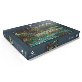 Alternative Darstellung des Puzzle-Motivs Water Lily Pond (1900) by Claude Monet – Puzzleteile: 200