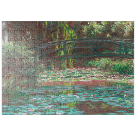 Darstellung des Puzzle-Motivs Water Lily Pond (1900) by Claude Monet – Puzzleteile: 200