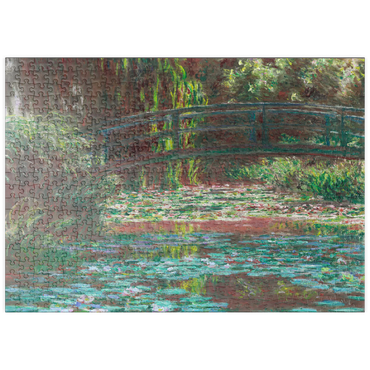 puzzleplate Water Lily Pond (1900) by Claude Monet 500 Puzzle