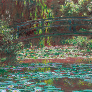 Water Lily Pond (1900) by Claude Monet 500 Puzzle 3D Modell
