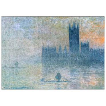 puzzleplate The Houses of Parliament (Effect of Fog) (1903–1904) by Claude Monet 500 Puzzle