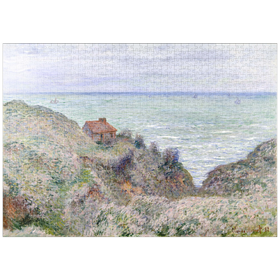 Darstellung des Puzzle-Motivs Cabin of the Customs Watch (1882) by Claude Monet – Puzzleteile: 1000