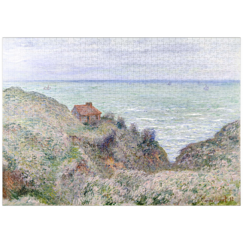 puzzleplate Cabin of the Customs Watch (1882) by Claude Monet 1000 Puzzle