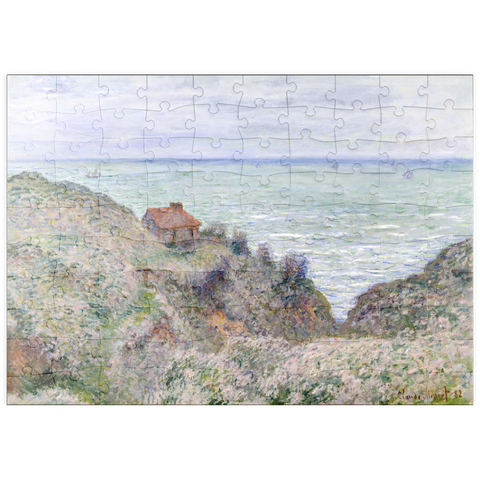 puzzleplate Cabin of the Customs Watch (1882) by Claude Monet 100 Puzzle