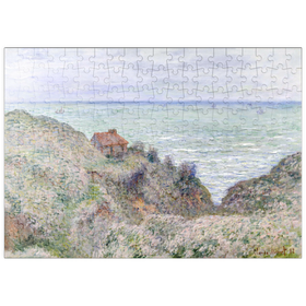 Darstellung des Puzzle-Motivs Cabin of the Customs Watch (1882) by Claude Monet – Puzzleteile: 200