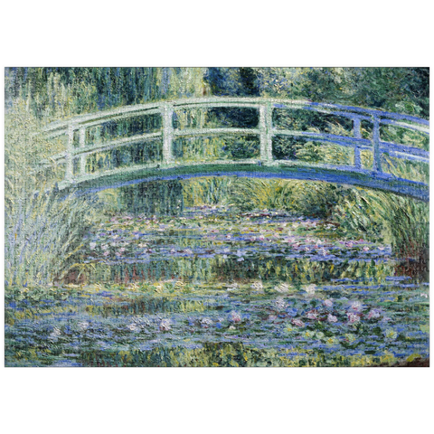 puzzleplate Claude Monet's Water Lilies and Japanese Bridge (1899) 1000 Puzzle