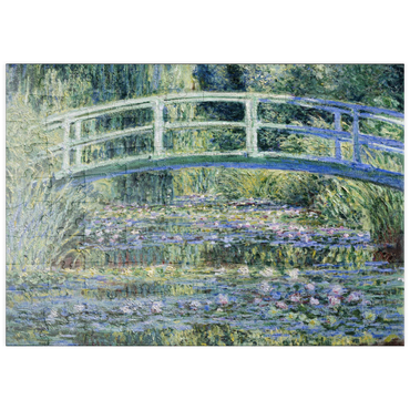 puzzleplate Claude Monet's Water Lilies and Japanese Bridge (1899) 100 Puzzle