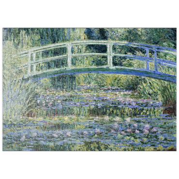 puzzleplate Claude Monet's Water Lilies and Japanese Bridge (1899) 200 Puzzle