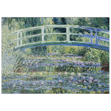 puzzleplate Claude Monet's Water Lilies and Japanese Bridge (1899) 500 Puzzle