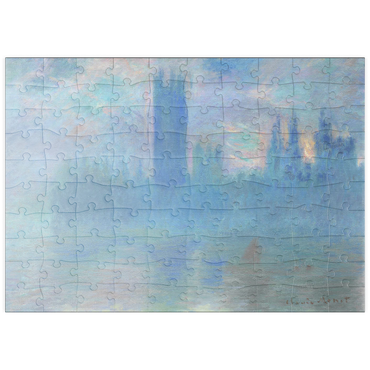 puzzleplate Houses of Parliament, London (1900–1901) by Claude Monet 100 Puzzle