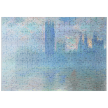 puzzleplate Houses of Parliament, London (1900–1901) by Claude Monet 200 Puzzle