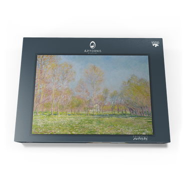 Claude Monet's Spring in Giverny (1890) 1000 Puzzle Schachtel Ansicht3