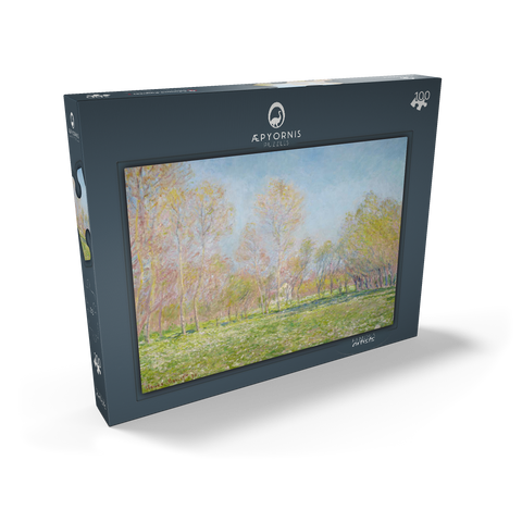 Claude Monet's Spring in Giverny (1890) 100 Puzzle Schachtel Ansicht2