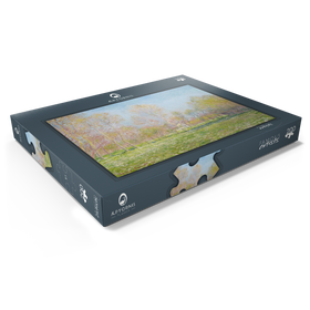 Alternative Darstellung des Puzzle-Motivs Claude Monet's Spring in Giverny (1890) – Puzzleteile: 200