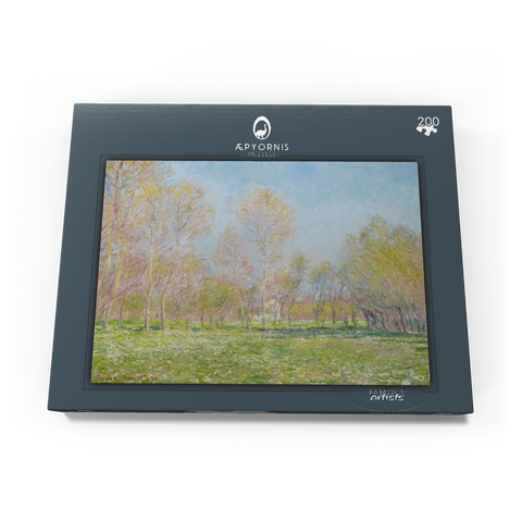 Claude Monet's Spring in Giverny (1890) 200 Puzzle Schachtel Ansicht3