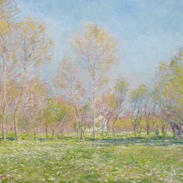 Claude Monet's Spring in Giverny (1890) 200 Puzzle 3D Modell