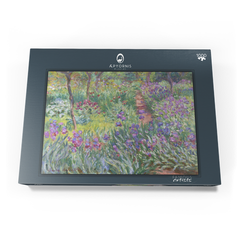 The Artist’s Garden in Giverny (1900) by Claude Monet 1000 Puzzle Schachtel Ansicht3