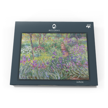 The Artist’s Garden in Giverny (1900) by Claude Monet 100 Puzzle Schachtel Ansicht3