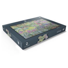 Alternative Darstellung des Puzzle-Motivs The Artist's Garden in Giverny (1900) by Claude Monet – Puzzleteile: 200