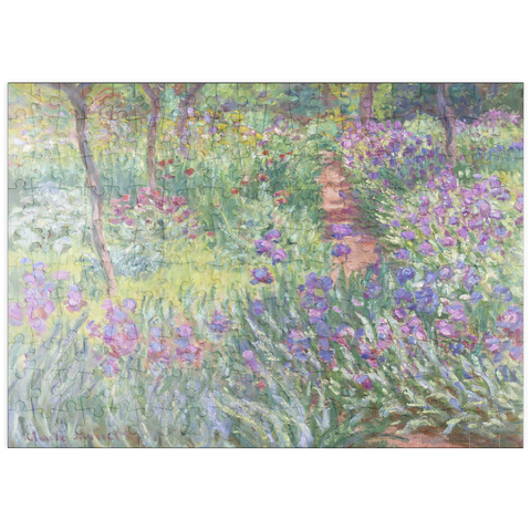 puzzleplate The Artist’s Garden in Giverny (1900) by Claude Monet 200 Puzzle