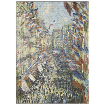 puzzleplate Claude Monet's The Rue Montorgueil in Paris (1878) 200 Puzzle