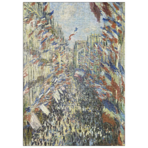 puzzleplate Claude Monet's The Rue Montorgueil in Paris (1878) 500 Puzzle