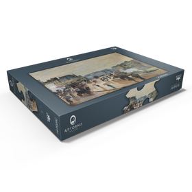 Darstellung des Puzzle Motivs Claude Monet's The Pont Neuf (1871) - Puzzleteile: 1000
