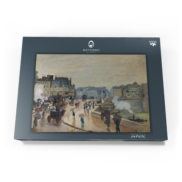 Claude Monet's The Pont Neuf (1871) 1000 Puzzle Schachtel Ansicht3