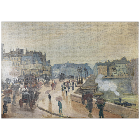 puzzleplate Claude Monet's The Pont Neuf (1871) 1000 Puzzle