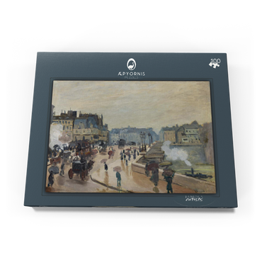 Claude Monet's The Pont Neuf (1871) 100 Puzzle Schachtel Ansicht3