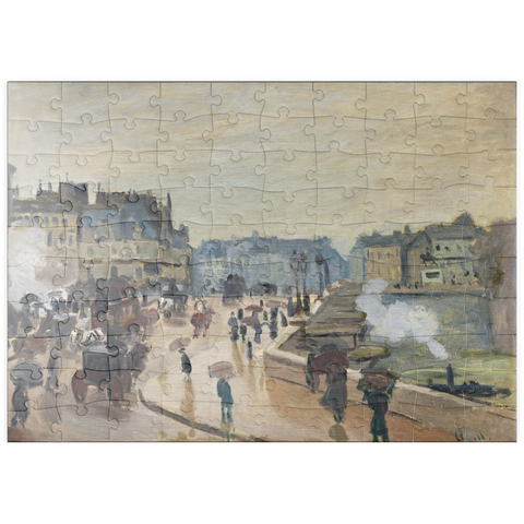 puzzleplate Claude Monet's The Pont Neuf (1871) 100 Puzzle