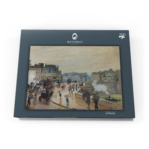 Claude Monet's The Pont Neuf (1871) 200 Puzzle Schachtel Ansicht3