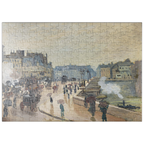 Darstellung des Puzzle-Motivs Claude Monet's The Pont Neuf (1871) – Puzzleteile: 200