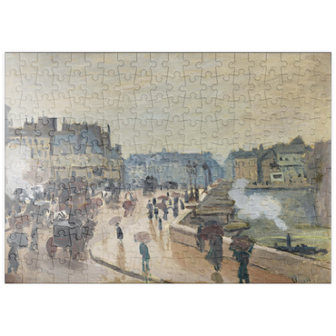 puzzleplate Claude Monet's The Pont Neuf (1871) 200 Puzzle