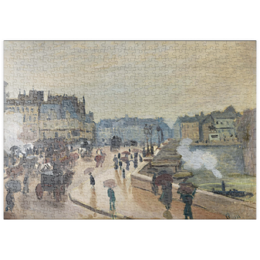 puzzleplate Claude Monet's The Pont Neuf (1871) 500 Puzzle
