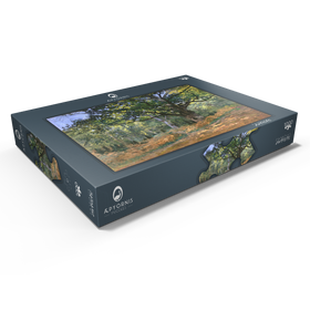 Darstellung des Puzzle Motivs The Bodmer Oak, Fontainebleau Forest (1865) by Claude Monet - Puzzleteile: 1000