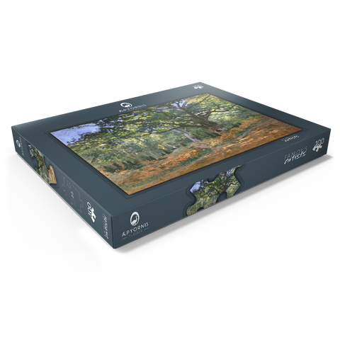 The Bodmer Oak, Fontainebleau Forest (1865) by Claude Monet 100 Puzzle Schachtel Ansicht1