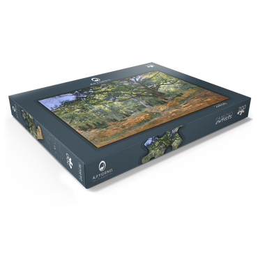 The Bodmer Oak, Fontainebleau Forest (1865) by Claude Monet 200 Puzzle Schachtel Ansicht1