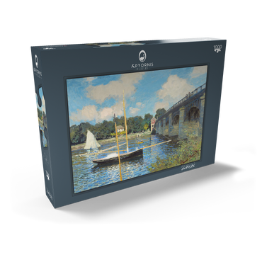 The Bridge at Argenteuil (1874) by Claude Monet 1000 Puzzle Schachtel Ansicht2