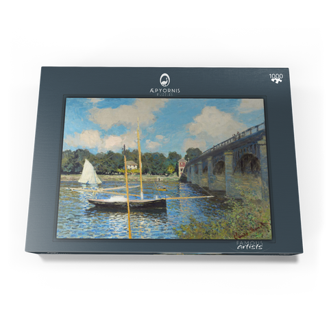 The Bridge at Argenteuil (1874) by Claude Monet 1000 Puzzle Schachtel Ansicht3