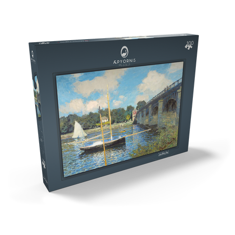 The Bridge at Argenteuil (1874) by Claude Monet 100 Puzzle Schachtel Ansicht2