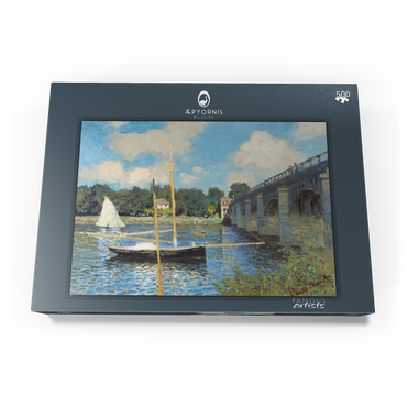 The Bridge at Argenteuil (1874) by Claude Monet 500 Puzzle Schachtel Ansicht3