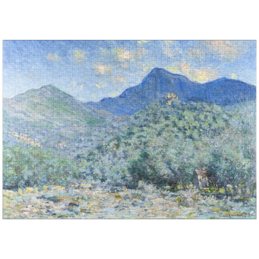 puzzleplate Claude Monet's Valle Buona, Near Bordighera (1884) 1000 Puzzle