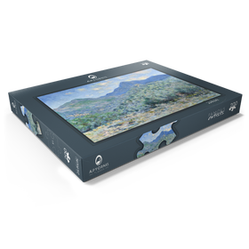Alternative Darstellung des Puzzle-Motivs Claude Monet's Valle Buona, Near Bordighera (1884) – Puzzleteile: 200