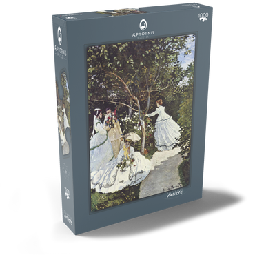 Claude Monet's Women in the Garden (1866) 1000 Puzzle Schachtel Ansicht2