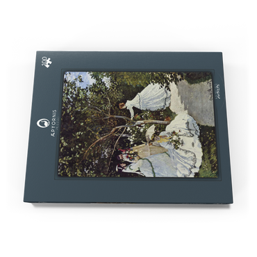 Claude Monet's Women in the Garden (1866) 100 Puzzle Schachtel Ansicht3