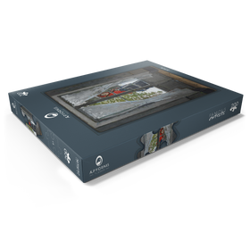 Alternative Darstellung des Puzzle-Motivs The Red Kerchief (ca. 1868-1873) by Claude Monet – Puzzleteile: 200