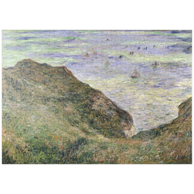 Darstellung des Puzzle-Motivs Claude Monet's View Over the Sea (1882) – Puzzleteile: 1000